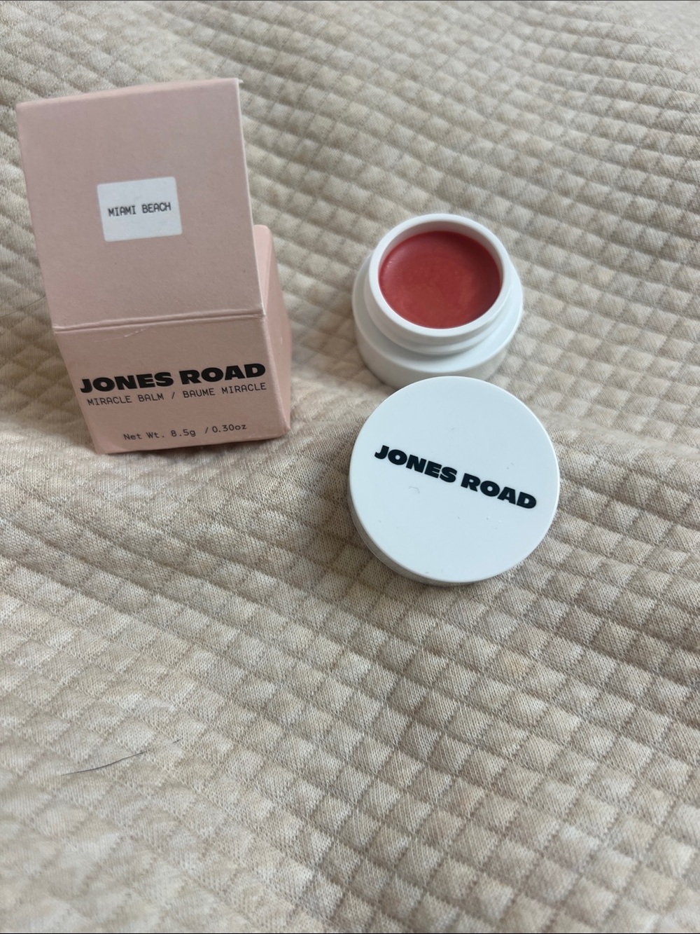 Jones Road Miracle Balm in Pinky-Coral